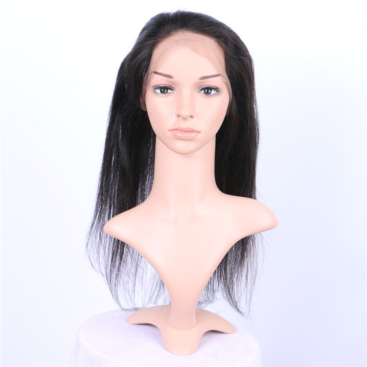 EMEDA Brazilian straight unprocessed 360 lace frontal manufacturers factory, 360 frontal made in China QM042